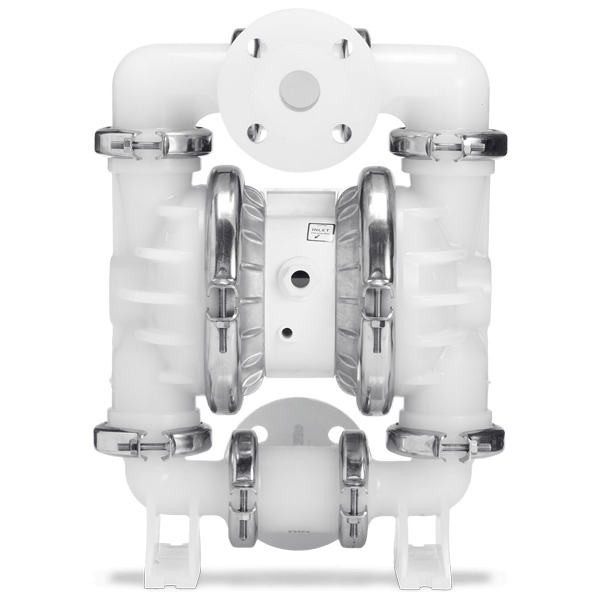 38 mm (1-1/2") Pro-Flo&reg; Series Clamped Plastic AODD Pump