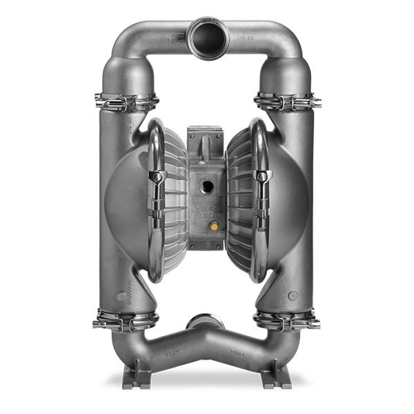 51 mm (2") Pro-Flo&reg; SHIFT Saniflo&trade; FDA Series Clamped Metal AODD Pump